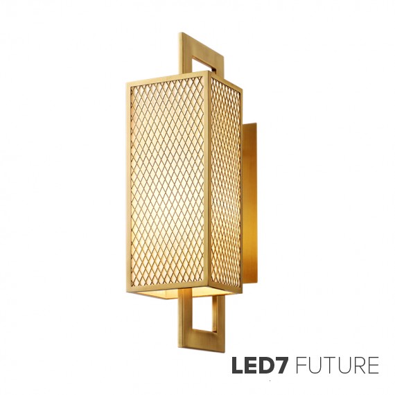 Loft Industry Modern - The Gold Cells Wall